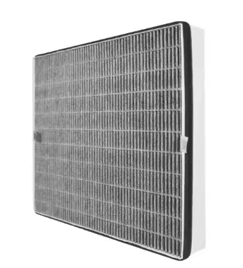 Activated Carbon Tsis yog -woven Fabric Air Purification Filter HEPA Carbon Filter