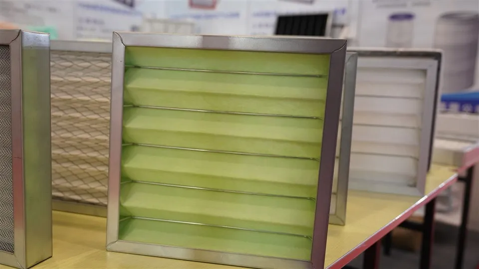 Foldable Pleated Air Filter Cardboard Ncej AC Rauv Cua Lim