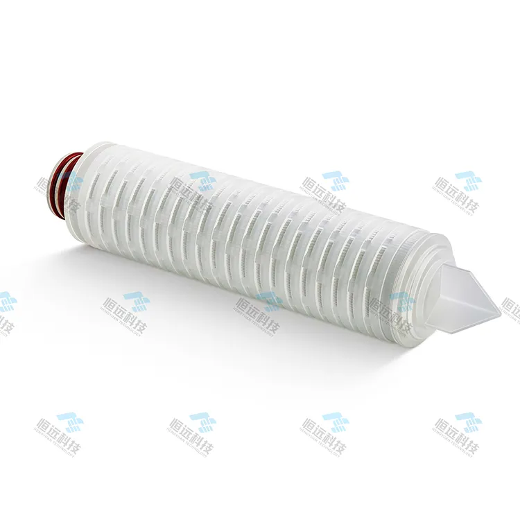 Qhov muag zoo tshaj plaws Microporous PP Folded Filter Element