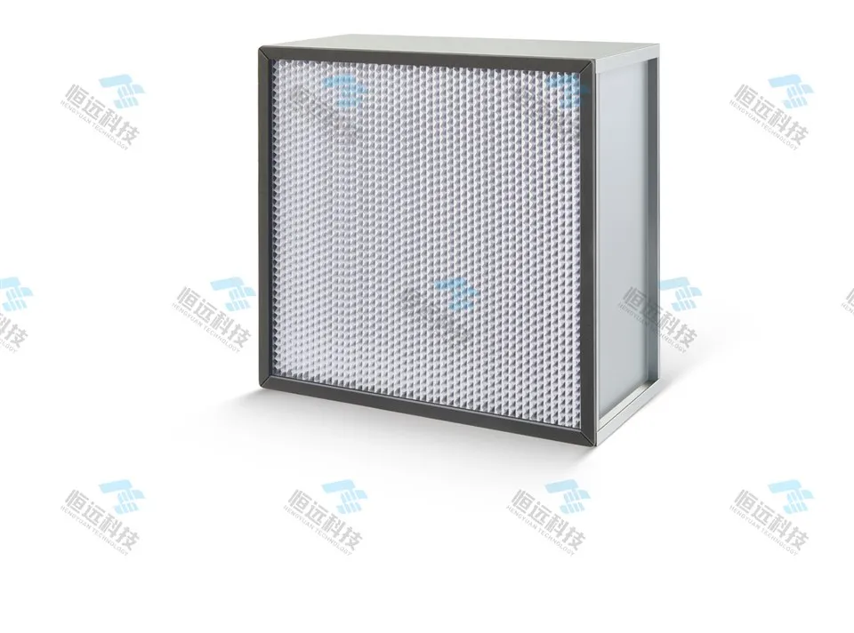 Diaphragm Hepa lim hauv chav huv thiab Diaphragm HEPa lim hauv chav ua haujlwm